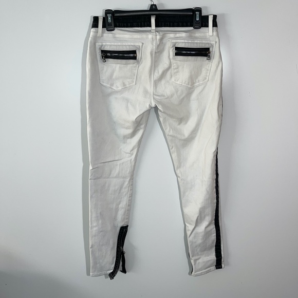 Hudson Chelsea Retreat Colorblock Super Skinny Jeans Size 30‎ - Picture 10 of 13